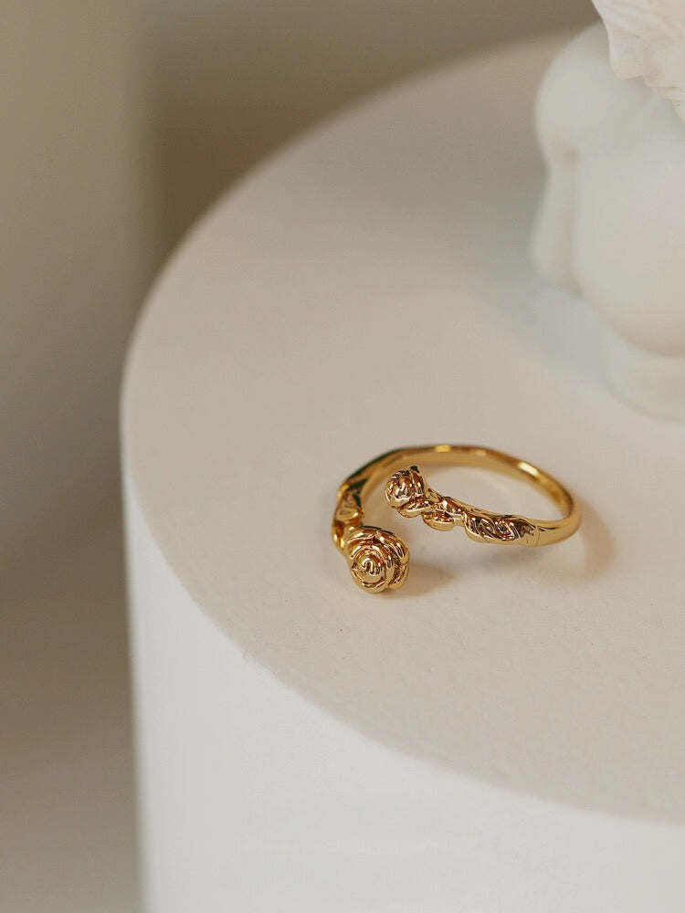 Exclusive Gold-Plated Original Design Ring Collection – Artisan Crafted Elegance