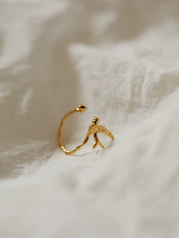 Exclusive Gold-Plated Original Design Ring Collection – Artisan Crafted Elegance