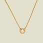 18K Gold Plated Number DIY Necklace