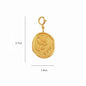 Detachable 14K Gold-Plated Adjustable Pendant with Heart Charm