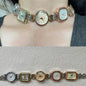 Niche Watch Pendant Titanium Steel Cyberpunk Design Necklace Unisex