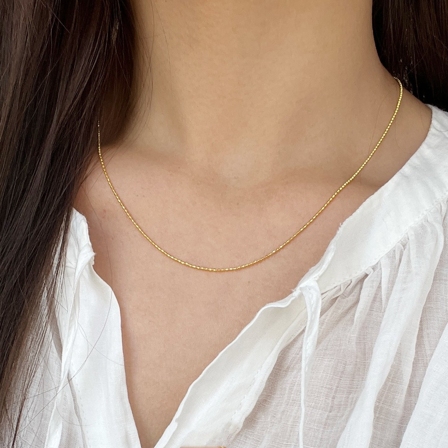 Rainbow Zirconia Sweet and Cool Pearl Necklace with Letter and Geometric Silver Pendants DIY Layered Choker  Description: