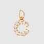 Personalized Zirconia Number and Letter Pendant Necklace