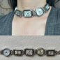 Niche Watch Pendant Titanium Steel Cyberpunk Design Necklace Unisex