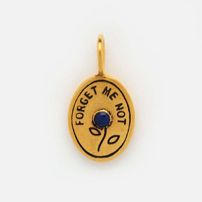 Gold-Toned Assorted Charm Pendant Necklace