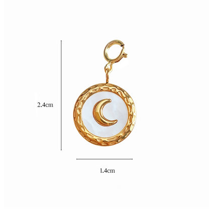 Detachable 14K Gold-Plated Adjustable Pendant with Heart Charm