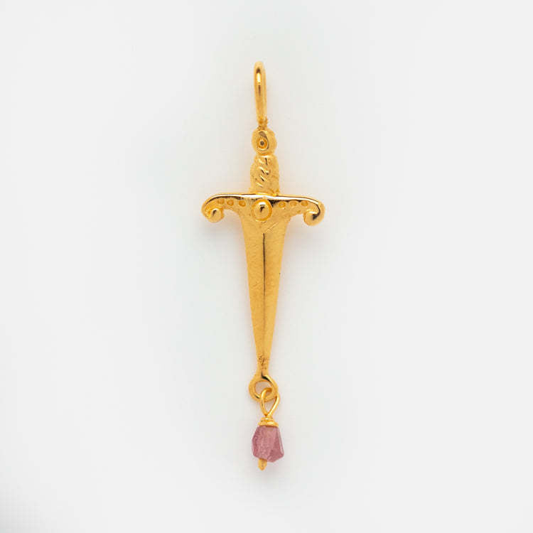 Gold-Toned Assorted Charm Pendant Necklace