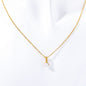 Zodiac Birthstone Necklace, Round Pendant with Colored Zirconia, Copper and Zirconia, 14k Gold Plated