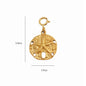 Detachable 14K Gold-Plated Adjustable Pendant with Heart Charm