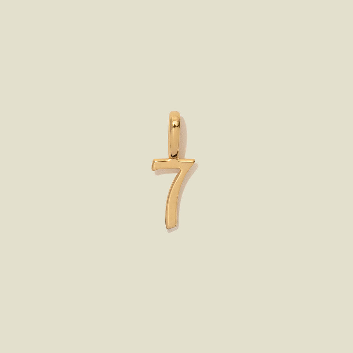18K Gold Plated Number DIY Necklace