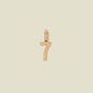 18K Gold Plated Number DIY Necklace
