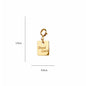 Detachable 14K Gold-Plated Adjustable Pendant with Heart Charm