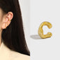 925 Sterling Silver Ear Cuff, Minimalist Cold Style, Elegant No-Piercing Ear Clip