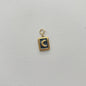 Natural Mother-of-Pearl Love Heart Titanium Steel Pendant with 14K Gold-Plated Clasp