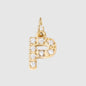 Personalized Zirconia Number and Letter Pendant Necklace