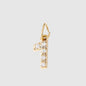 Personalized Zirconia Number and Letter Pendant Necklace