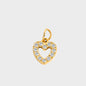 Personalized Zirconia Number and Letter Pendant Necklace