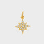Personalized Zirconia Number and Letter Pendant Necklace