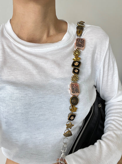 Punk watch belt colletion,two ways of wearing, watch belt& watch strap