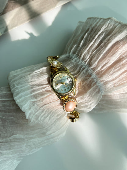 Vintage beads watch bracelet,uniqe watch gift