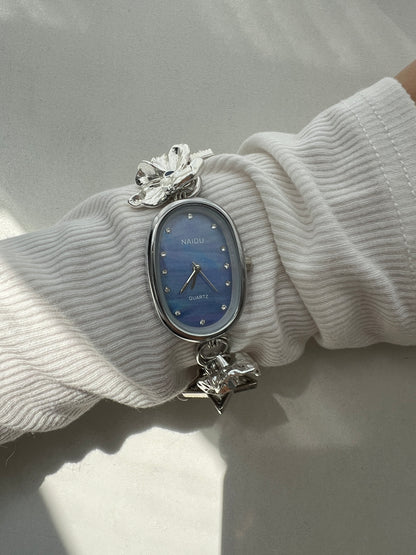 Vintage Multi-Charm Watch Bracelet