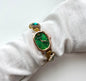 Vintage Button Beads Watch Bracelet