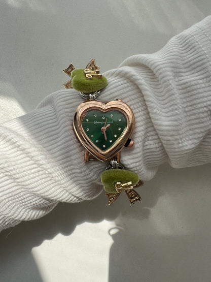 Vintage Multi-Charm Watch Bracelet