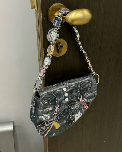 Y2K Hello Kitty Watch Bag Strap