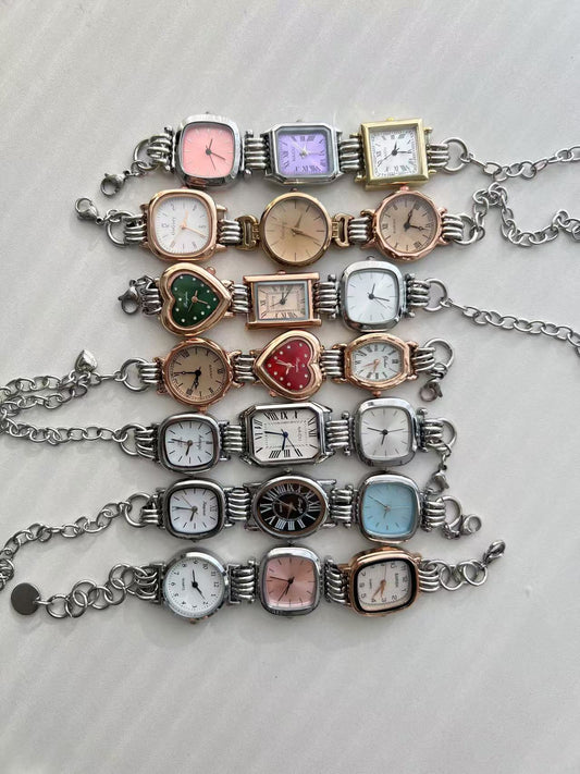 Y2K Watch Jewelry，Punk 3 Watches  Bracelet