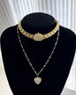 Minimalist Gold Watch Choker Necklace