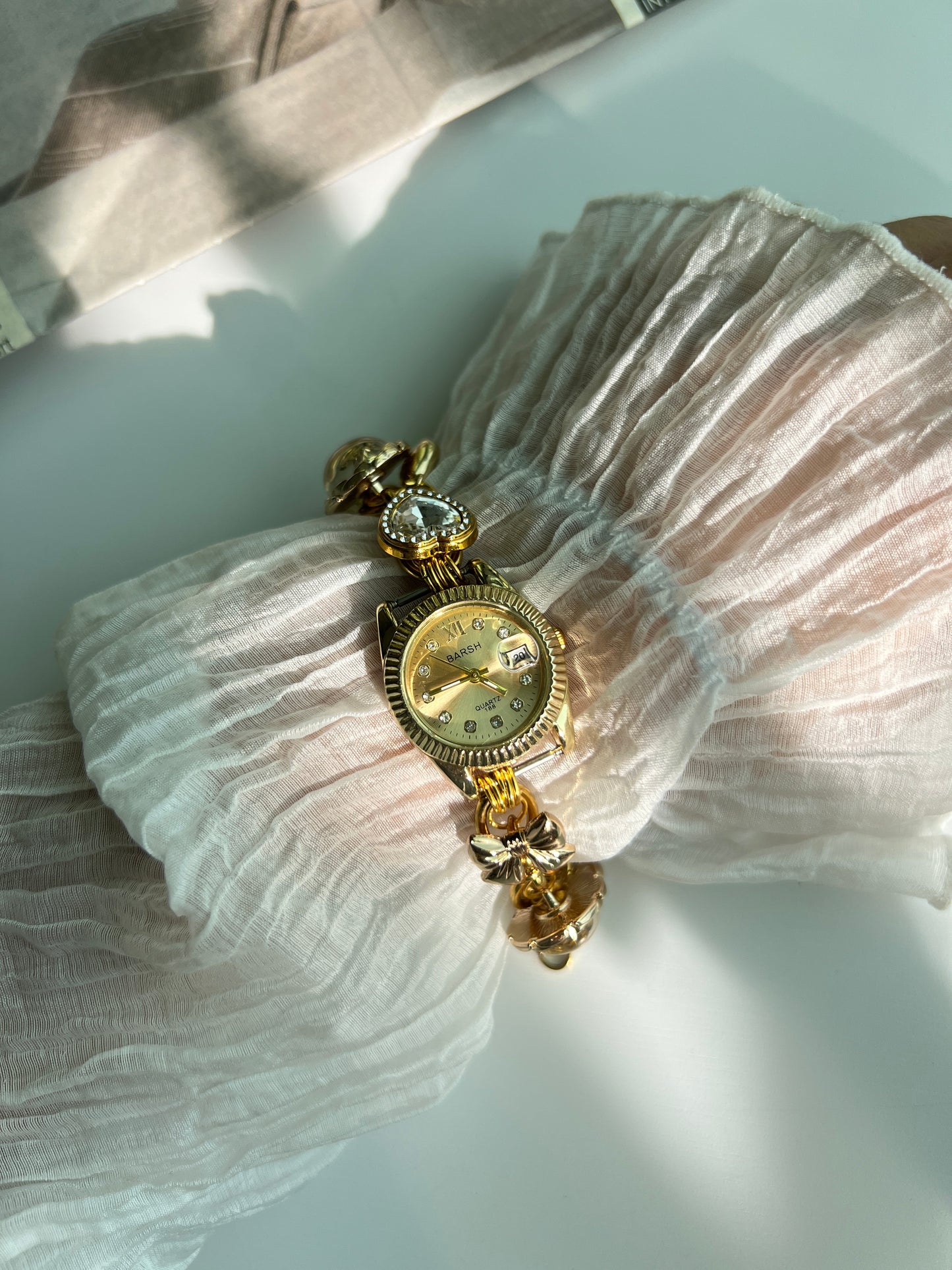 Vintage beads watch bracelet,uniqe watch gift