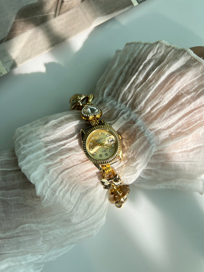 Vintage beads watch bracelet,uniqe watch gift