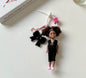 Adorable  Doll Keychain, Barbie bag accessory