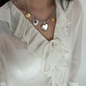 Bag Shape Pendant Necklace Y2K Style Choker Outfit Jewelry Accessories Necklaces for Women Girls